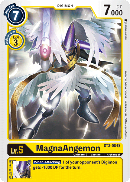 MagnaAngemon [ST3-08] [Starter Deck: Heaven's Yellow] | Card Merchant Takapuna