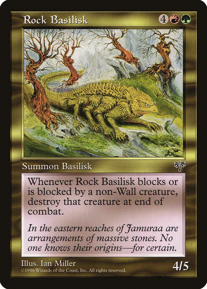 Rock Basilisk [Mirage] | Card Merchant Takapuna