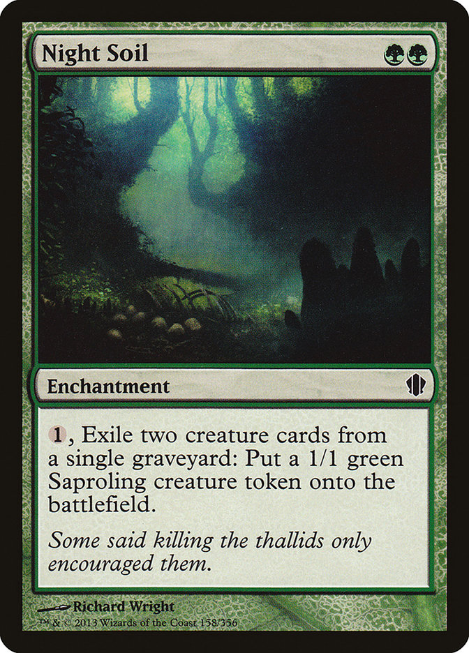 Night Soil [Commander 2013] | Card Merchant Takapuna