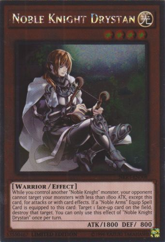 Noble Knight Drystan [NKRT-EN008] Platinum Rare | Card Merchant Takapuna