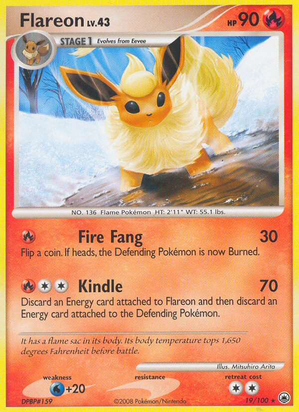 Flareon (19/100) [Diamond & Pearl: Majestic Dawn] | Card Merchant Takapuna