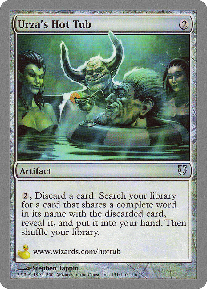 Urza's Hot Tub [Unhinged] | Card Merchant Takapuna