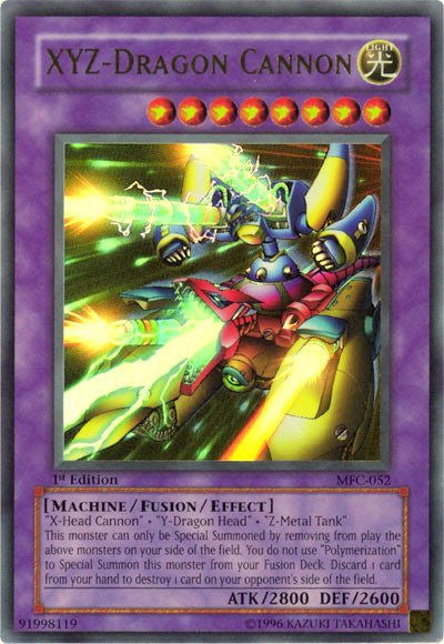 XYZ-Dragon Cannon [MFC-052] Ultra Rare | Card Merchant Takapuna