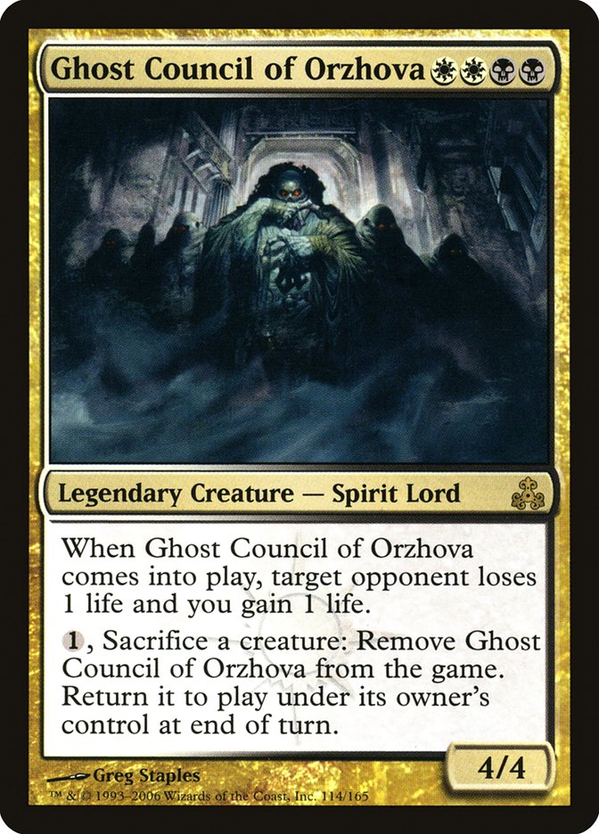 Ghost Council of Orzhova [Guildpact] | Card Merchant Takapuna