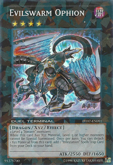 Evilswarm Ophion [DT07-EN091] Super Rare | Card Merchant Takapuna