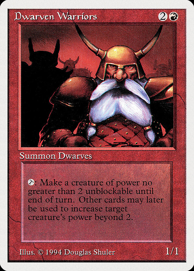 Dwarven Warriors [Summer Magic / Edgar] | Card Merchant Takapuna