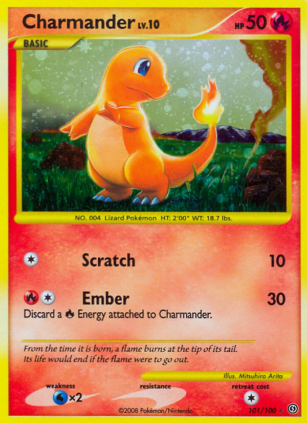 Charmander (101/100) [Diamond & Pearl: Stormfront] | Card Merchant Takapuna