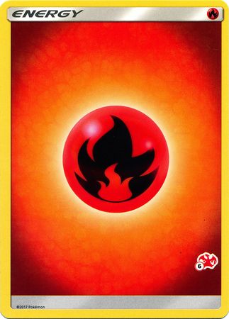 Fire Energy (Charizard Stamp #6) [Battle Academy 2020] | Card Merchant Takapuna