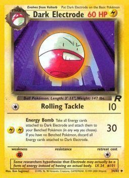 Dark Electrode (34/82) [Team Rocket Unlimited] | Card Merchant Takapuna