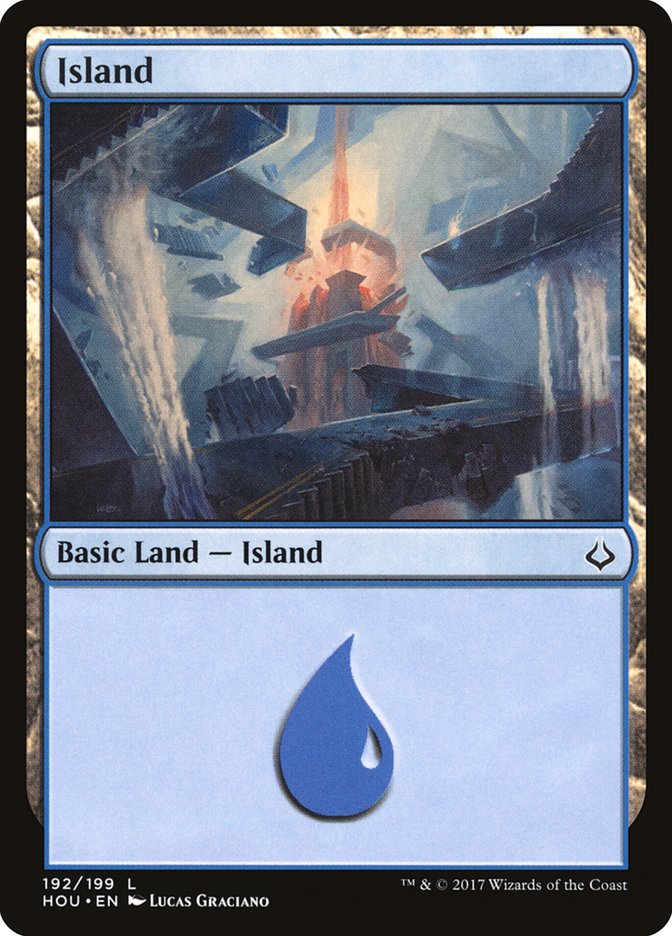 Island (192) [Hour of Devastation] | Card Merchant Takapuna