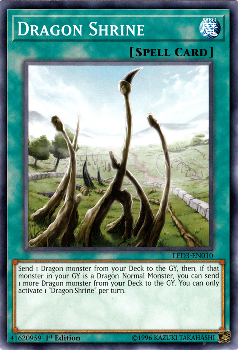 Dragon Shrine [LED3-EN010] Common | Card Merchant Takapuna