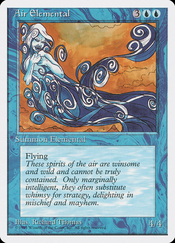 Air Elemental [Fourth Edition] | Card Merchant Takapuna