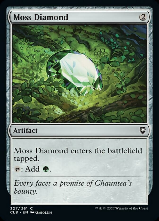 Moss Diamond [Commander Legends: Battle for Baldur's Gate] | Card Merchant Takapuna