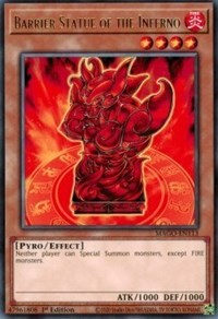 Barrier Statue of the Inferno [MAGO-EN113] Rare | Card Merchant Takapuna