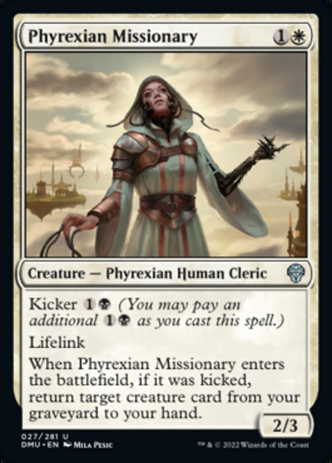 Phyrexian Missionary [Dominaria United] | Card Merchant Takapuna