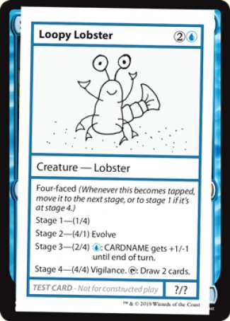 Loopy Lobster (2021 Edition) [Mystery Booster Playtest Cards] | Card Merchant Takapuna