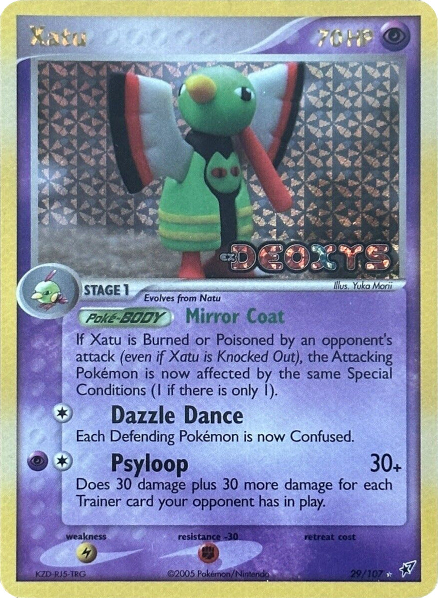 Xatu (29/107) (Stamped) [EX: Deoxys] | Card Merchant Takapuna