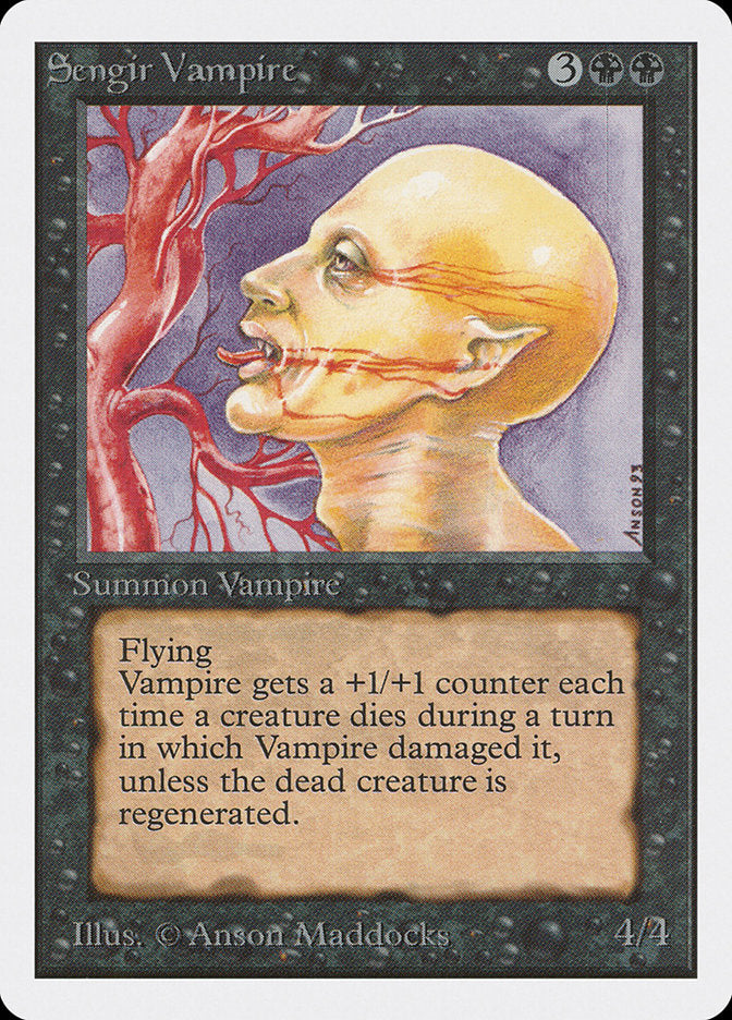 Sengir Vampire [Unlimited Edition] | Card Merchant Takapuna