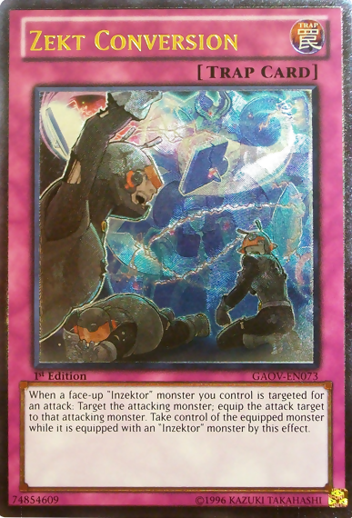 Zekt Conversion [GAOV-EN073] Ultimate Rare | Card Merchant Takapuna