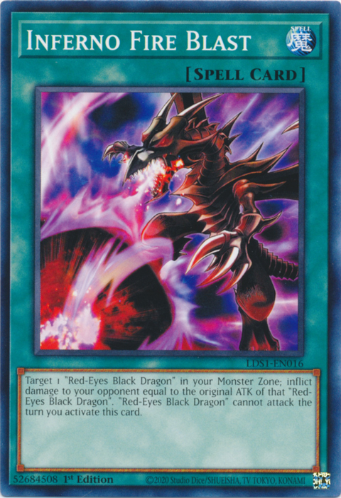 Inferno Fire Blast [LDS1-EN016] Common | Card Merchant Takapuna