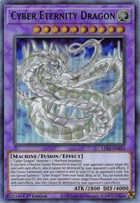 Cyber Eternity Dragon (Green) [LDS2-EN033] Ultra Rare | Card Merchant Takapuna