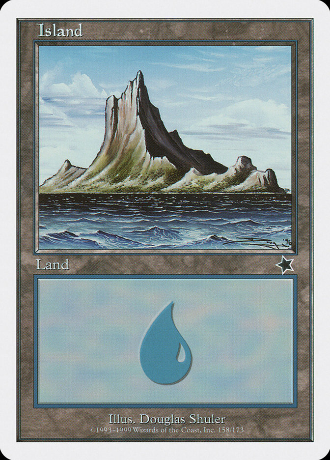 Island (158) [Starter 1999] | Card Merchant Takapuna