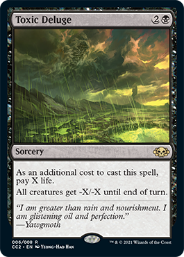 Toxic Deluge [Commander Collection: Black] | Card Merchant Takapuna