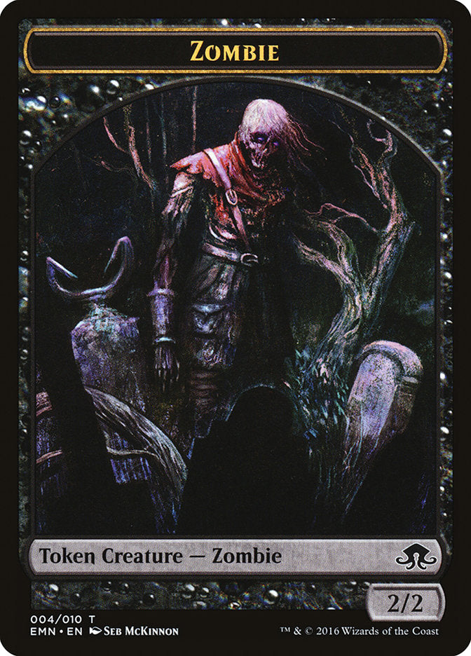 Zombie Token (004/010) [Eldritch Moon Tokens] | Card Merchant Takapuna