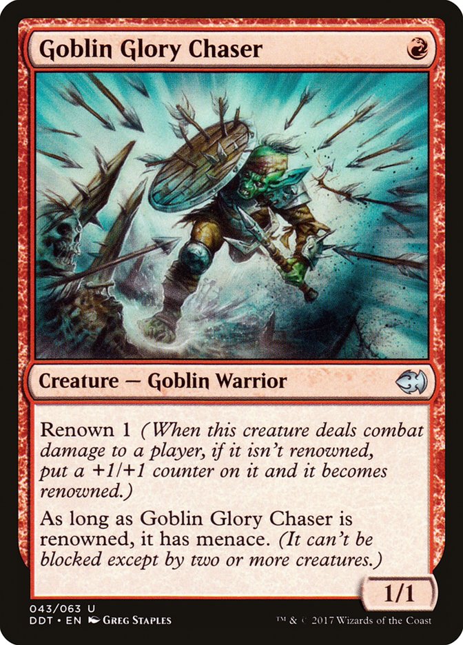 Goblin Glory Chaser [Duel Decks: Merfolk vs. Goblins] | Card Merchant Takapuna