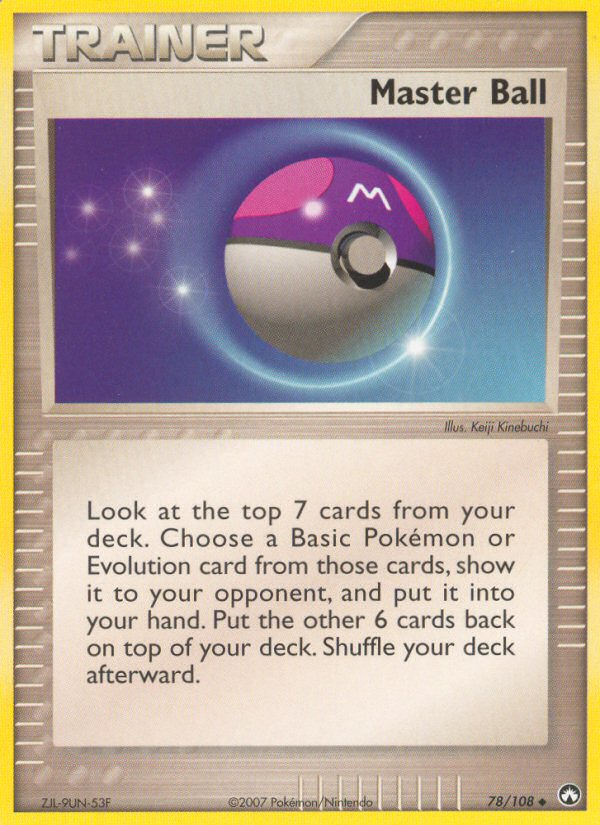 Master Ball (78/108) [EX: Power Keepers] | Card Merchant Takapuna