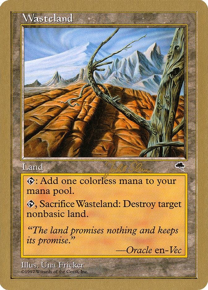 Wasteland (Jakub Slemr) [World Championship Decks 1999] | Card Merchant Takapuna