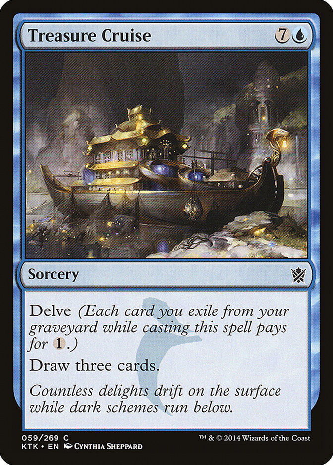 Treasure Cruise [Khans of Tarkir] | Card Merchant Takapuna