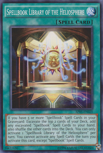 Spellbook Library of the Heliosphere [AP05-EN025] Common | Card Merchant Takapuna