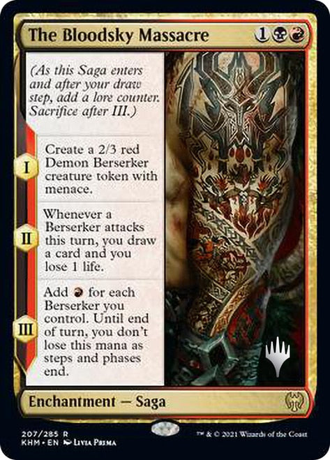 The Bloodsky Massacre (Promo Pack) [Kaldheim Promos] | Card Merchant Takapuna