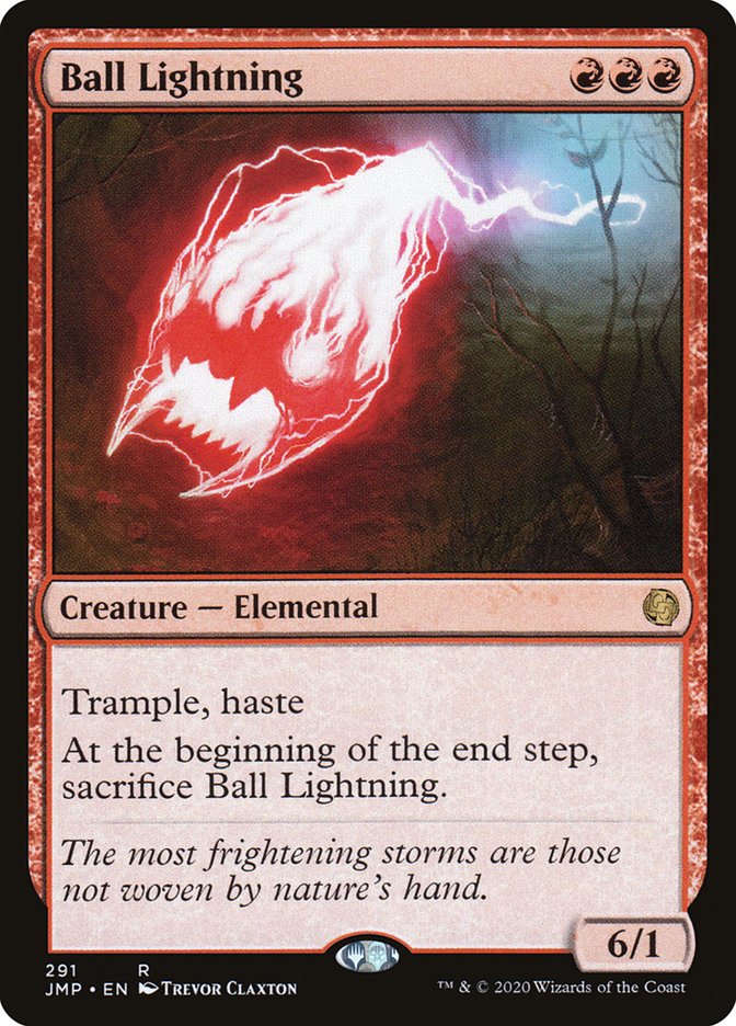 Ball Lightning [Jumpstart] | Card Merchant Takapuna