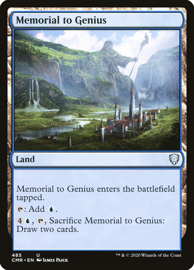 Memorial to Genius [Commander Legends] | Card Merchant Takapuna