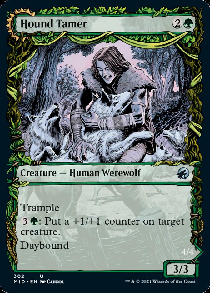 Hound Tamer // Untamed Pup (Showcase Equinox) [Innistrad: Midnight Hunt] | Card Merchant Takapuna