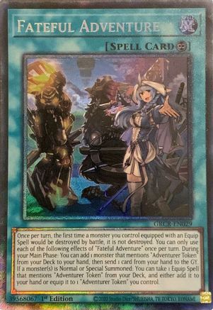 Fateful Adventure [GRCR-EN029] Collector's Rare | Card Merchant Takapuna