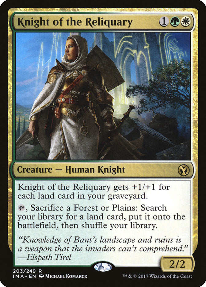 Knight of the Reliquary [Iconic Masters] | Card Merchant Takapuna