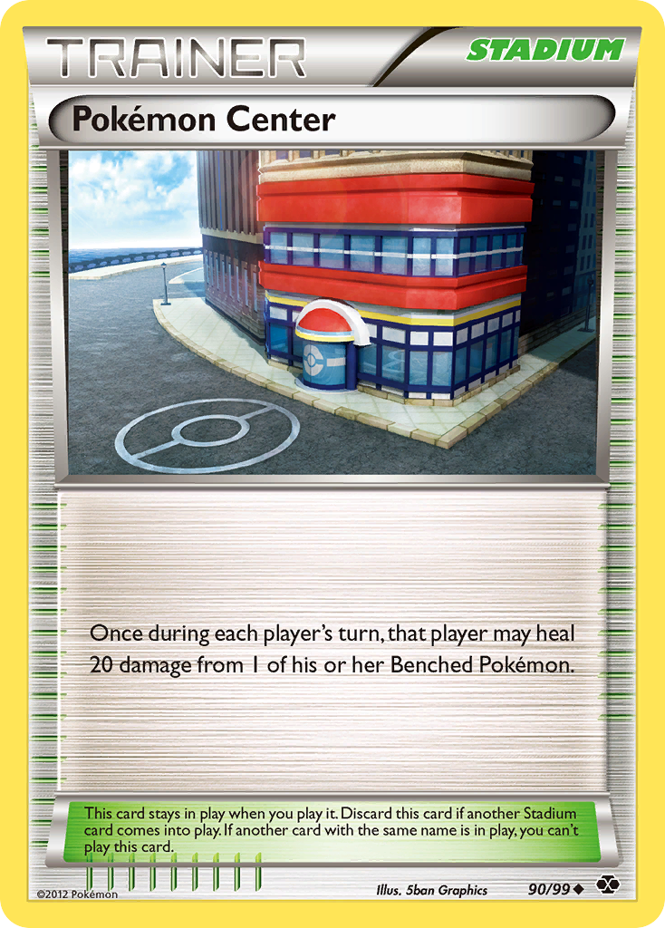 Pokemon Center (90/99) [Black & White: Next Destinies] | Card Merchant Takapuna