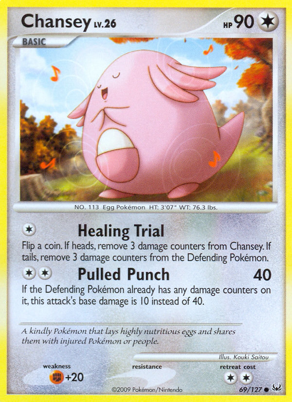 Chansey (69/127) [Platinum: Base Set] | Card Merchant Takapuna