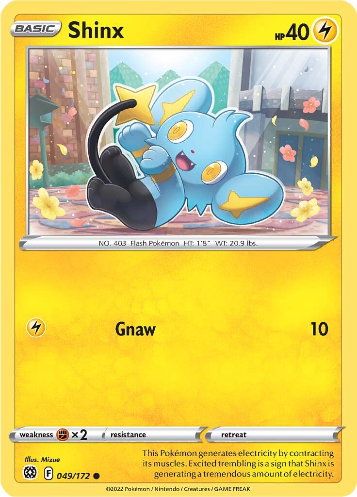 Shinx (049/172) [Sword & Shield: Brilliant Stars] | Card Merchant Takapuna