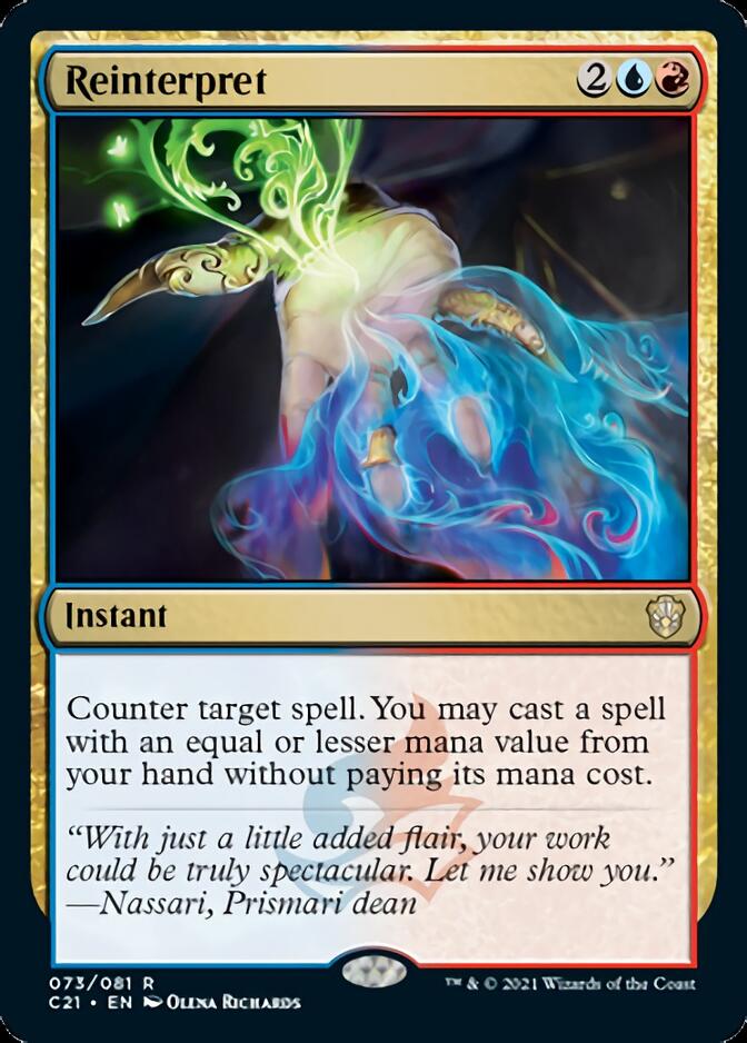 Reinterpret [Commander 2021] | Card Merchant Takapuna