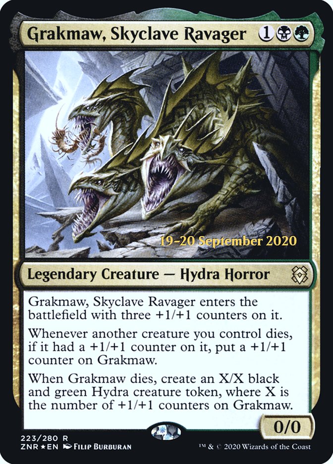 Grakmaw, Skyclave Ravager [Zendikar Rising Prerelease Promos] | Card Merchant Takapuna