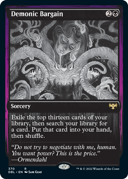 Demonic Bargain [Innistrad: Double Feature] | Card Merchant Takapuna