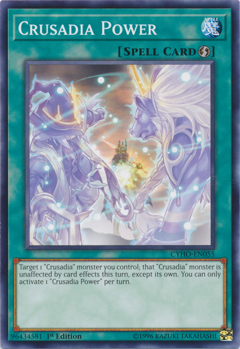 Crusadia Power [CYHO-EN055] Common | Card Merchant Takapuna