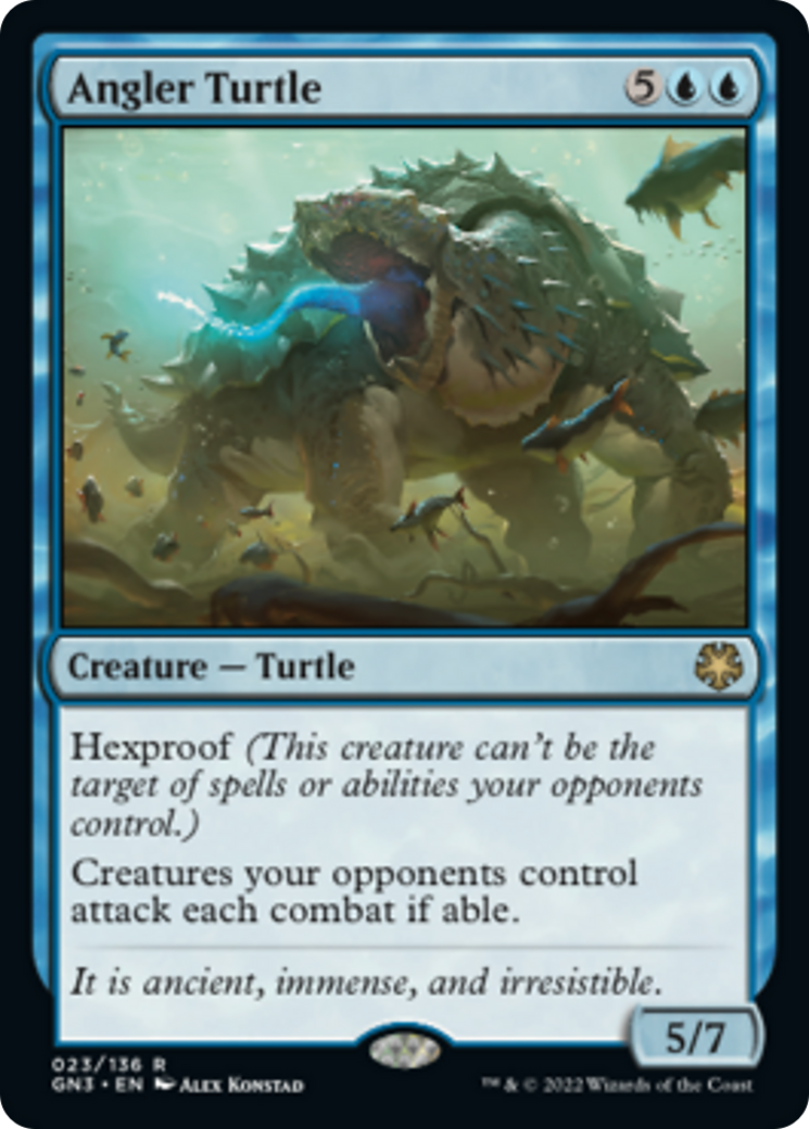 Angler Turtle [Game Night: Free-for-All] | Card Merchant Takapuna