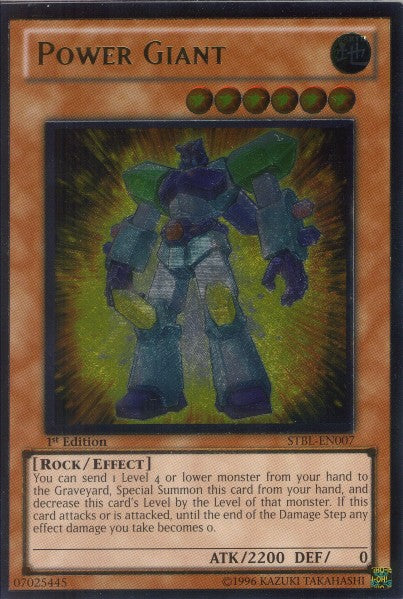 Power Giant [STBL-EN007] Ultimate Rare | Card Merchant Takapuna