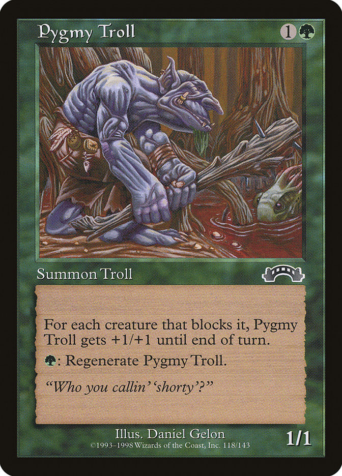 Pygmy Troll [Exodus] | Card Merchant Takapuna