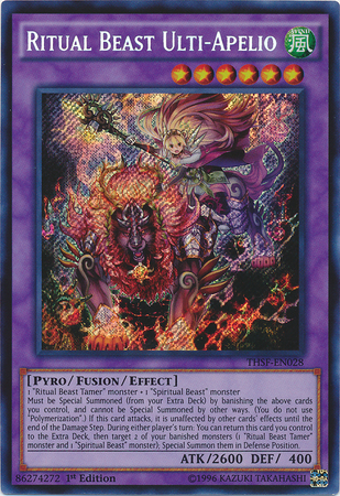 Ritual Beast Ulti-Apelio [THSF-EN028] Secret Rare | Card Merchant Takapuna